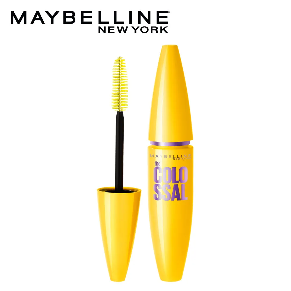 Maybelline New York Volume Express Colossal Mascara, Washable, Glam Black, 10.7g