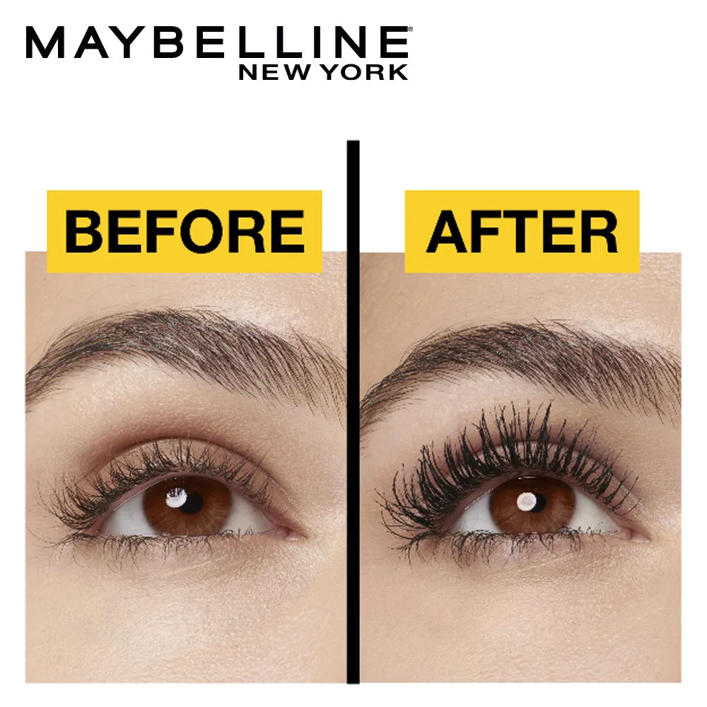 Maybelline New York Volume Express Colossal Mascara, Washable, Glam Black, 10.7g