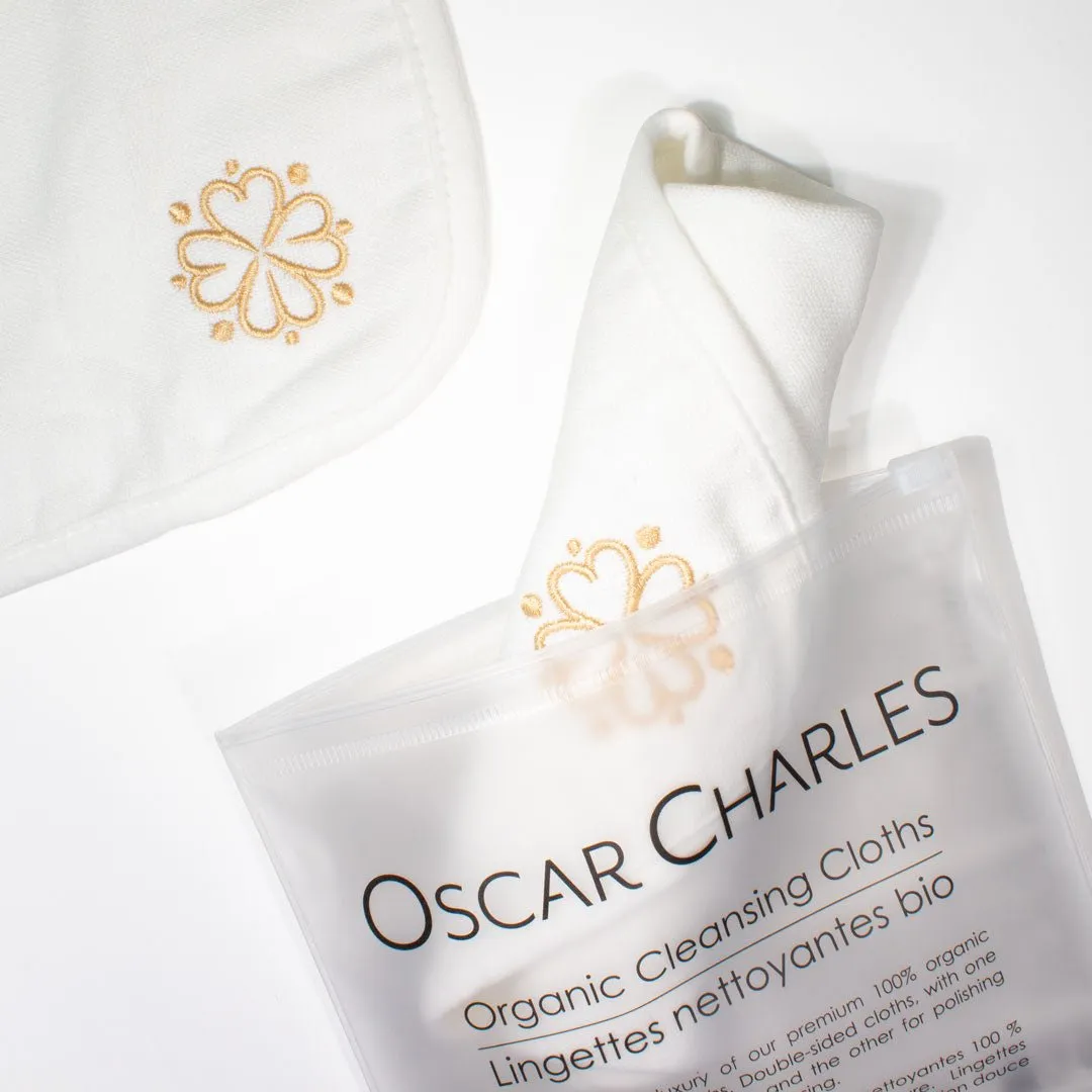 Organic Cleansing Cloths 2 pack